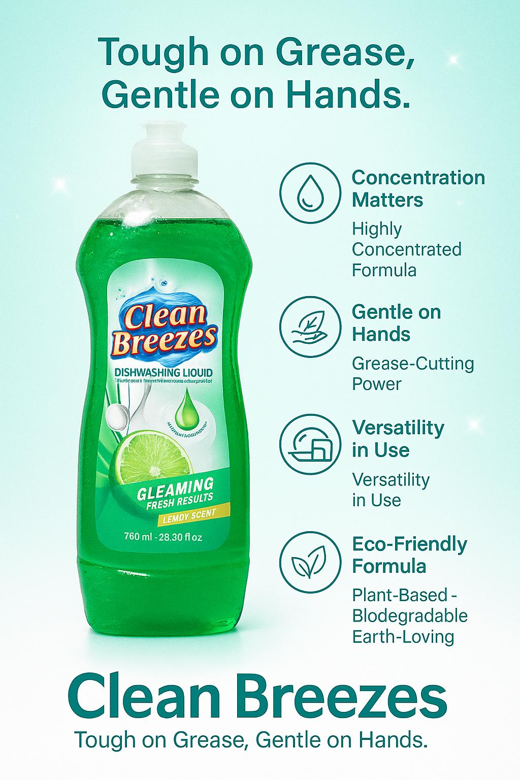 Dishwashing Soap - 25 Fl Oz (Pack of 4)