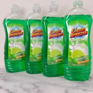 Clean Breezes Dishwashing Liquid (Pack of 4)